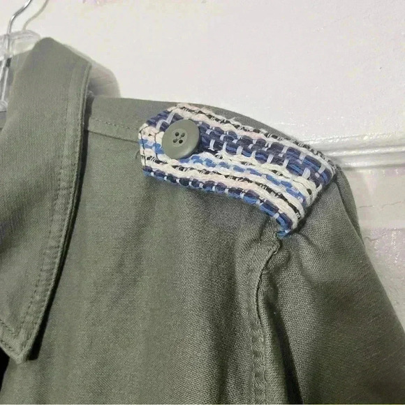 GAP Jacket with Crochet pocket Military style Utility jacket | size large - Picture 11 of 12